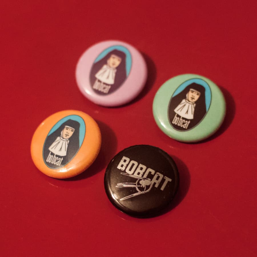 Set of four 1-inch buttons
